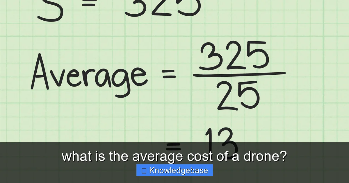 what is the average cost of a drone? - content1 visual guide