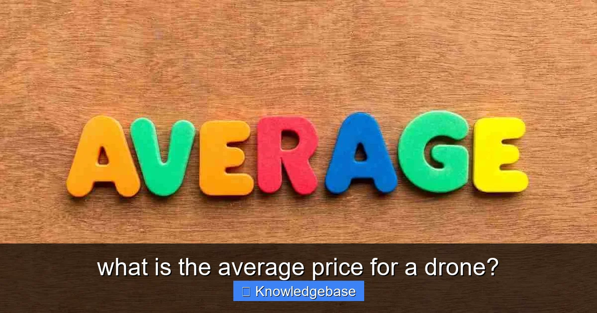 what is the average price for a drone? - content1 visual guide
