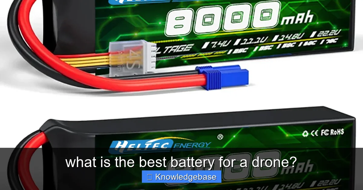 what is the best battery for a drone? - content1 visual guide