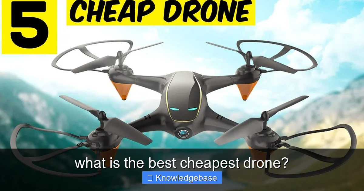 what is the best cheapest drone? - content1 visual guide