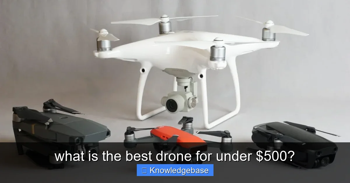 what is the best drone for under $500? - content1 visual guide