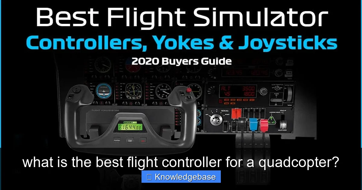what is the best flight controller for a quadcopter? - content1 visual guide