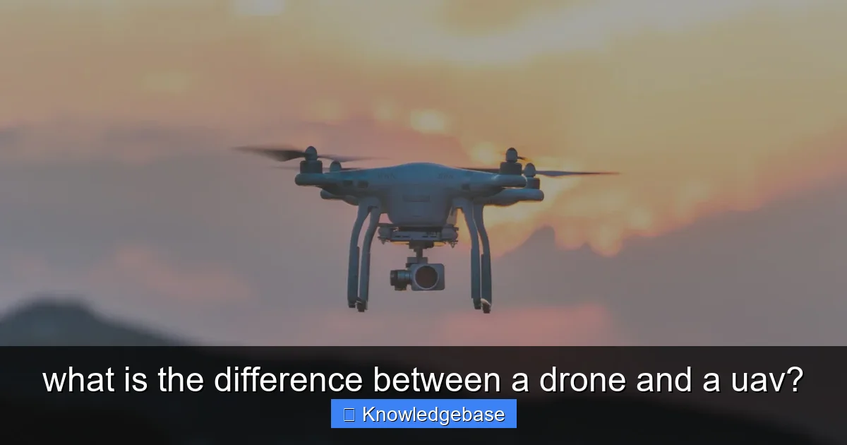 what is the difference between a drone and a uav? - content1 visual guide