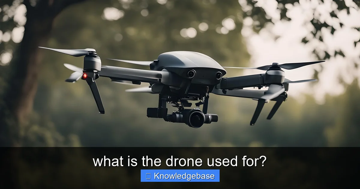 what is the drone used for? - content1 visual guide