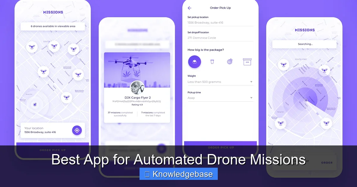 Best App for Automated Drone Missions - content1 visual guide