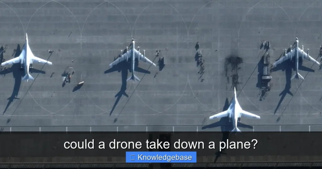 Featured image for could a drone take down a plane?