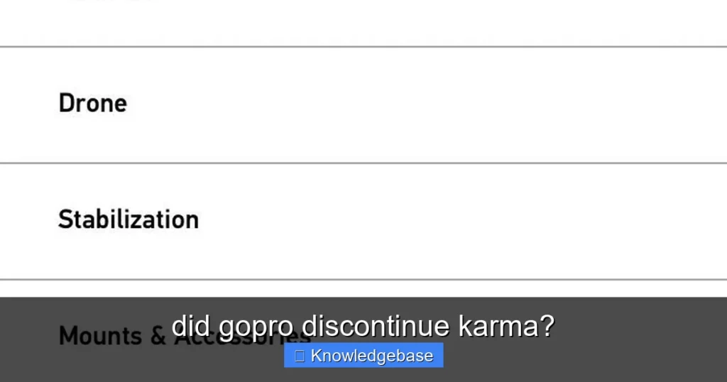 Featured image for did gopro discontinue karma?