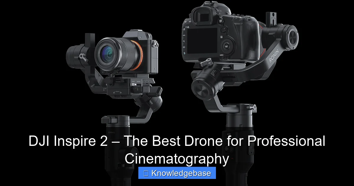 Featured image for DJI Inspire 2 – The Best Drone for Professional Cinematography
