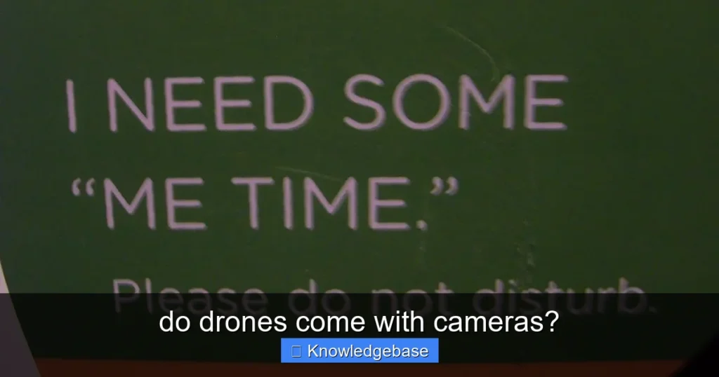 Featured image for do drones come with cameras?