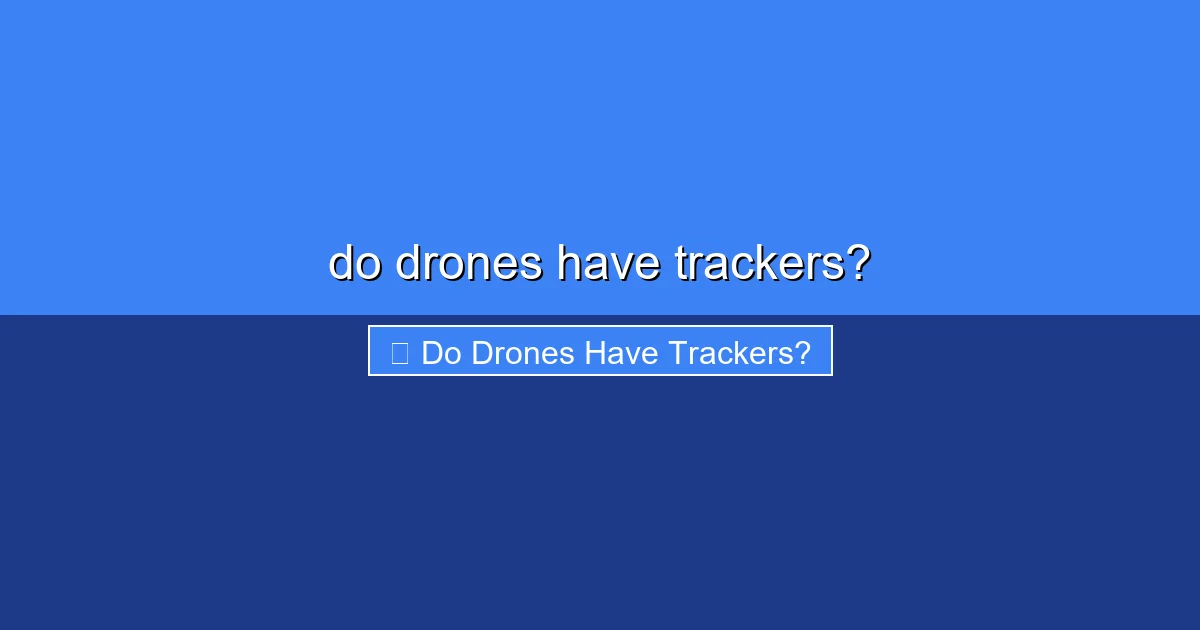 Featured image for do drones have trackers?