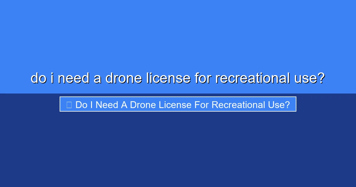 Featured image for do i need a drone license for recreational use?