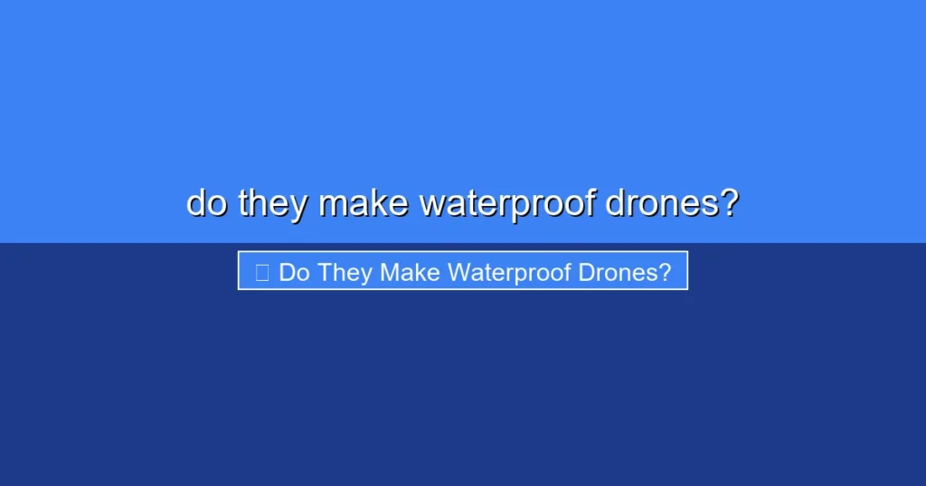 Featured image for do they make waterproof drones?