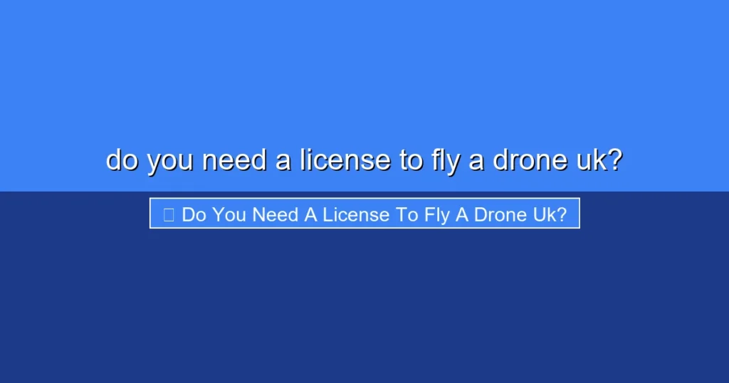 Featured image for do you need a license to fly a drone uk?
