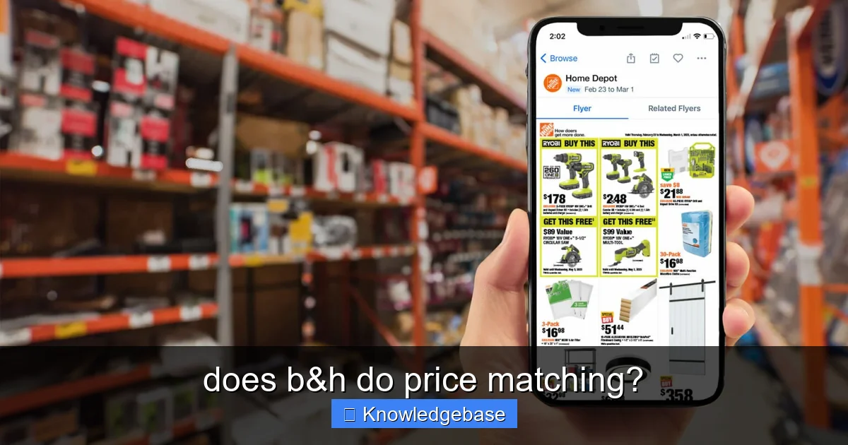 Featured image for does b&h do price matching?