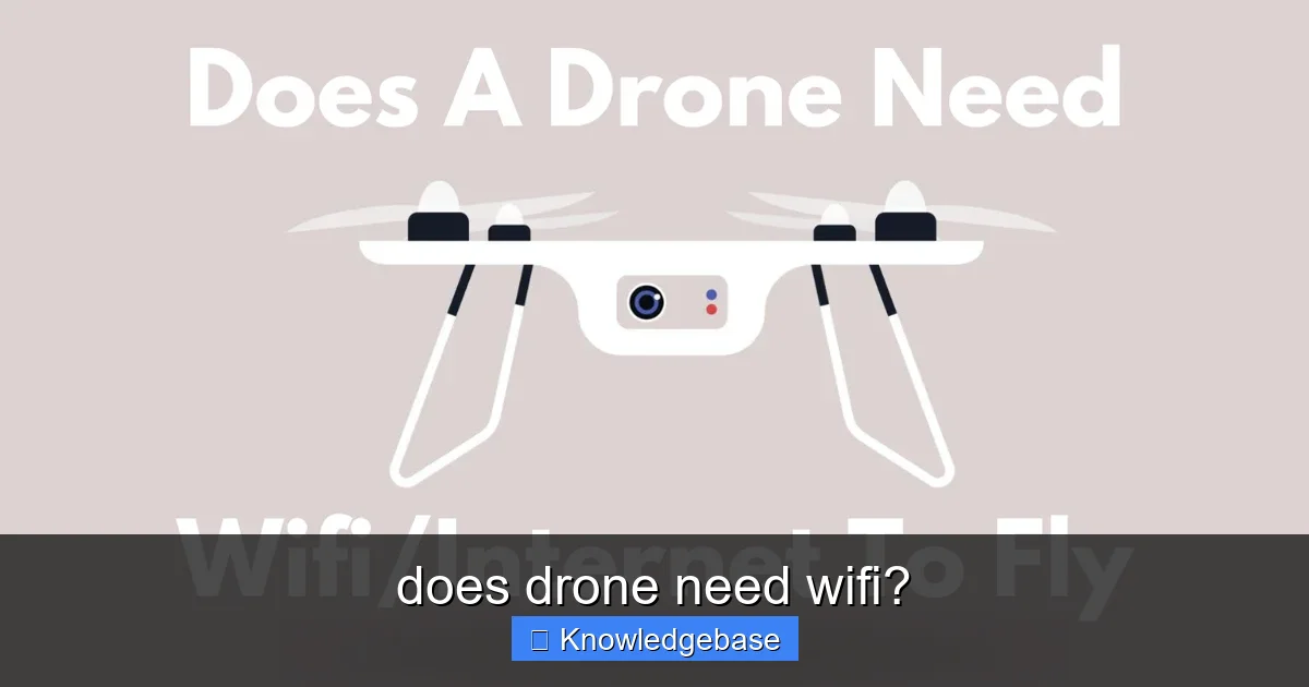 Featured image for does drone need wifi?
