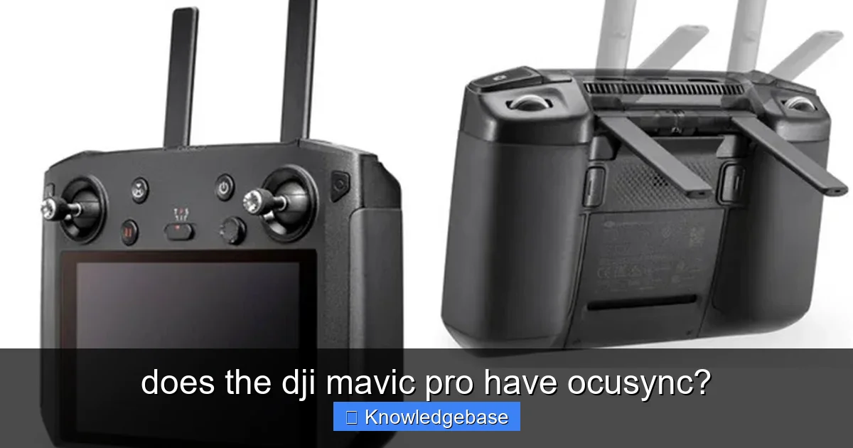 Featured image for does the dji mavic pro have ocusync?