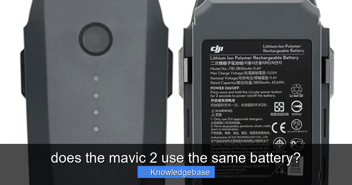 Featured image for does the mavic 2 use the same battery?