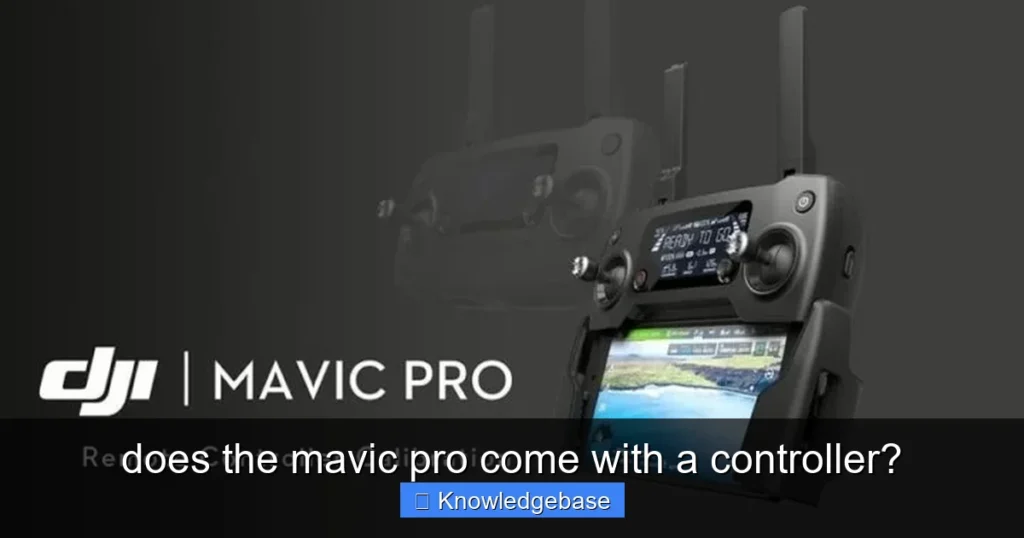 Featured image for does the mavic pro come with a controller?