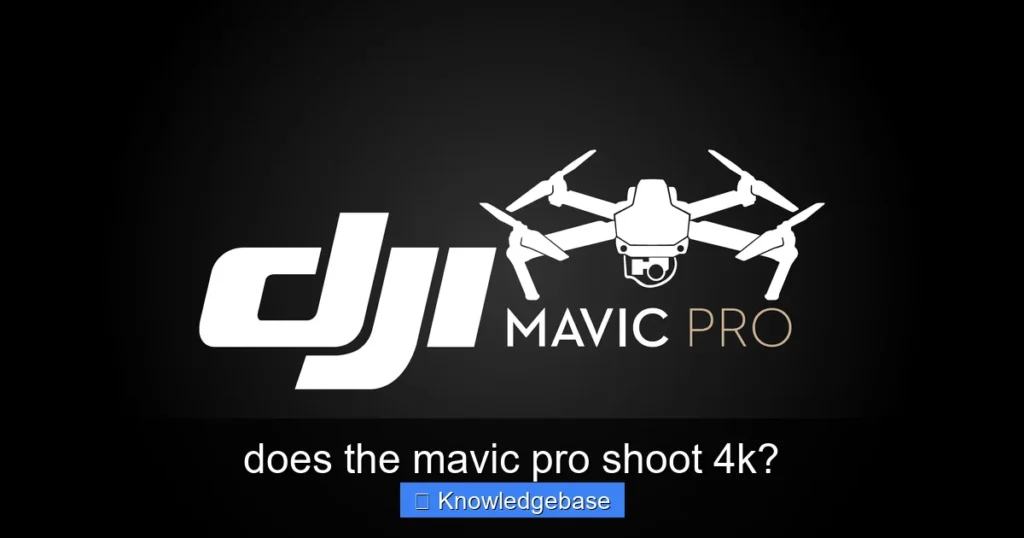 Featured image for does the mavic pro shoot 4k?