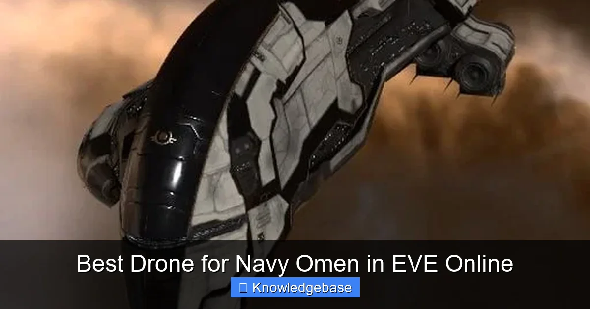 Featured image for Best Drone for Navy Omen in EVE Online