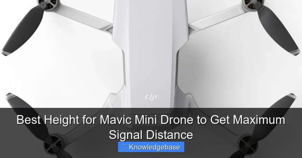 Featured image for Best Height for Mavic Mini Drone to Get Maximum Signal Distance