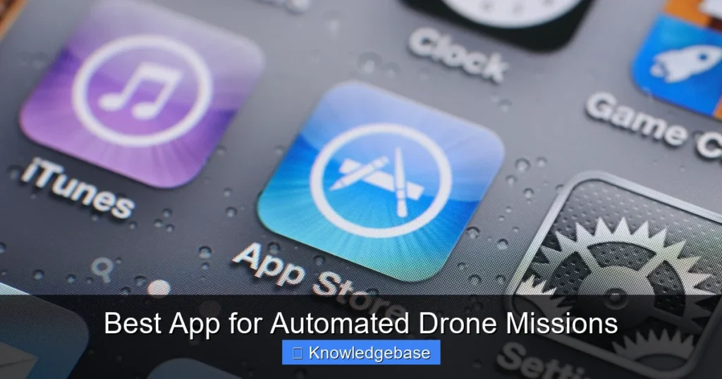 Featured image for Best App for Automated Drone Missions