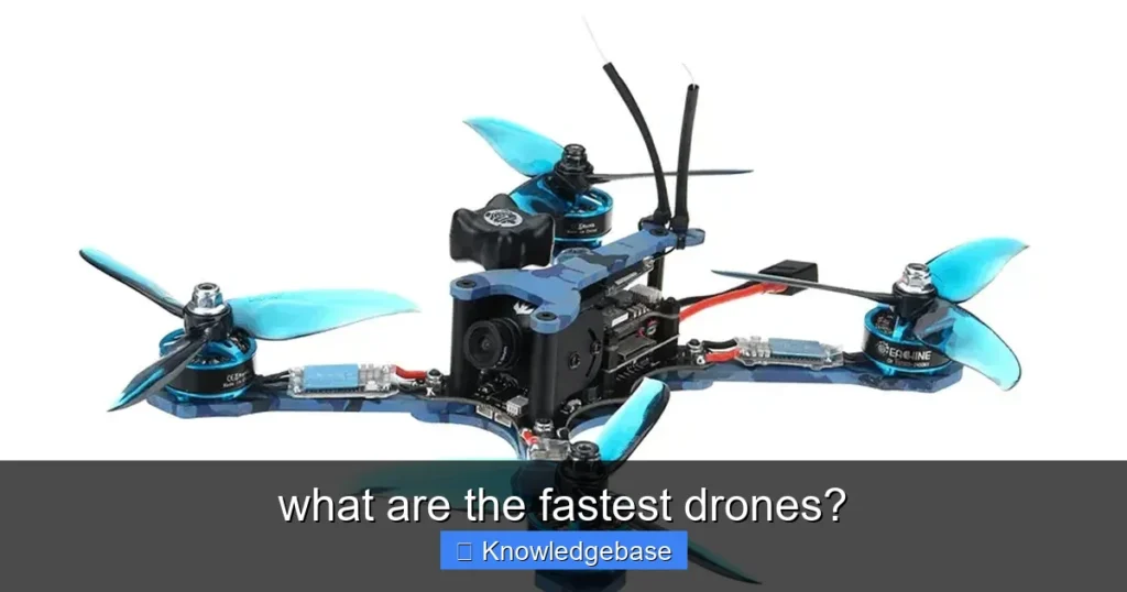 Featured image for what are the fastest drones?
