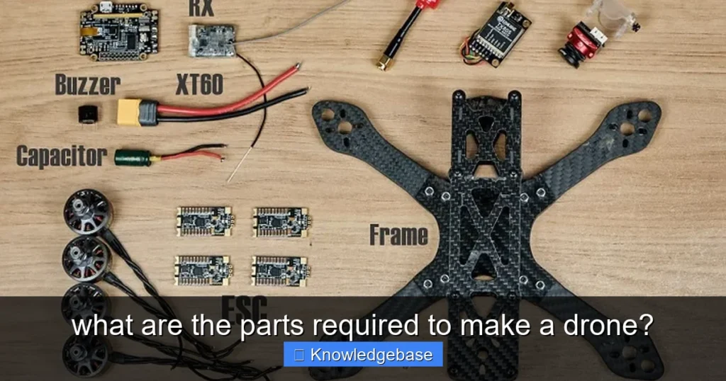 Featured image for what are the parts required to make a drone?