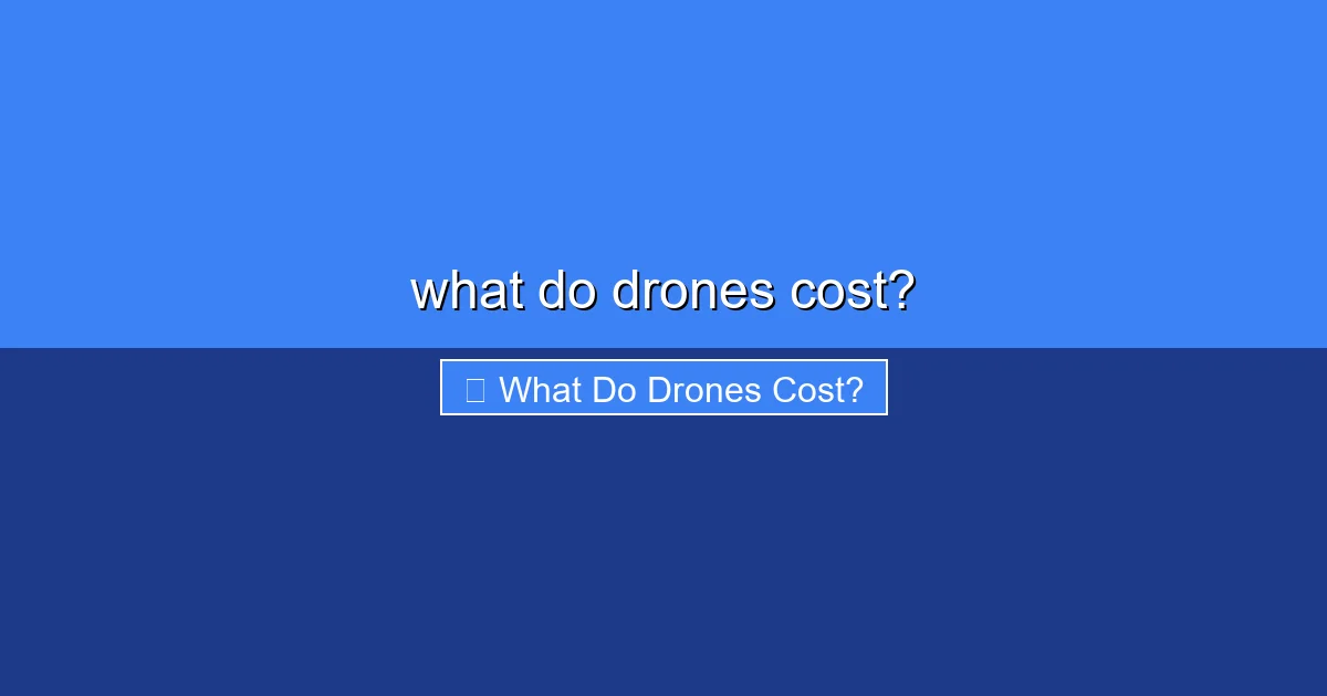 Featured image for what do drones cost?