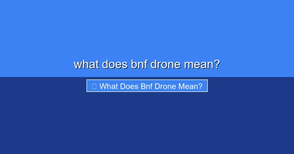 Featured image for what does bnf drone mean?