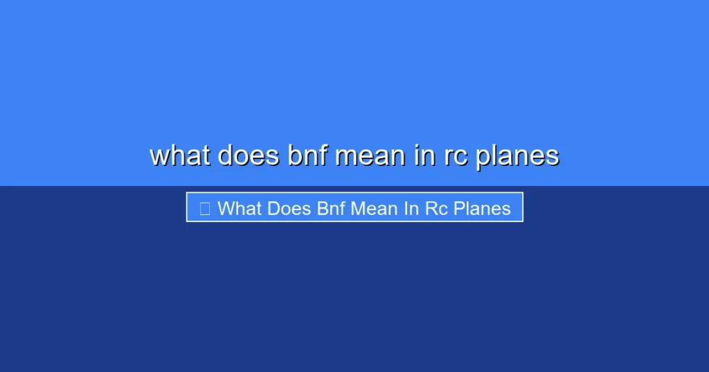 Featured image for what does bnf mean in rc planes