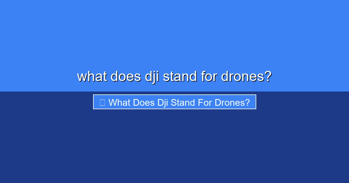 Featured image for what does dji stand for drones?