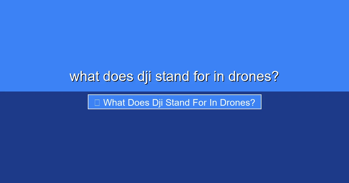 Featured image for what does dji stand for in drones?