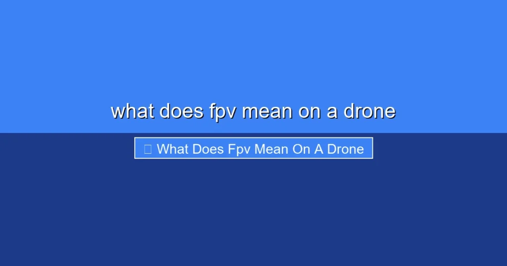 Featured image for what does fpv mean on a drone