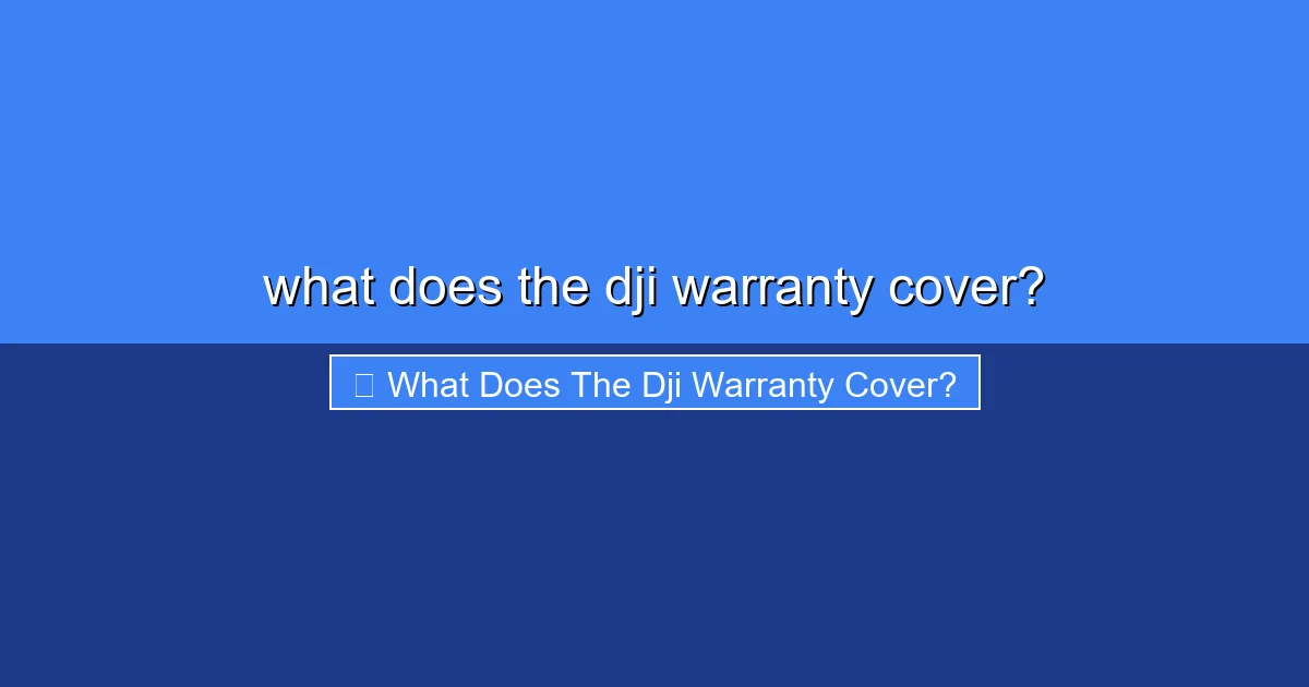 Featured image for what does the dji warranty cover?