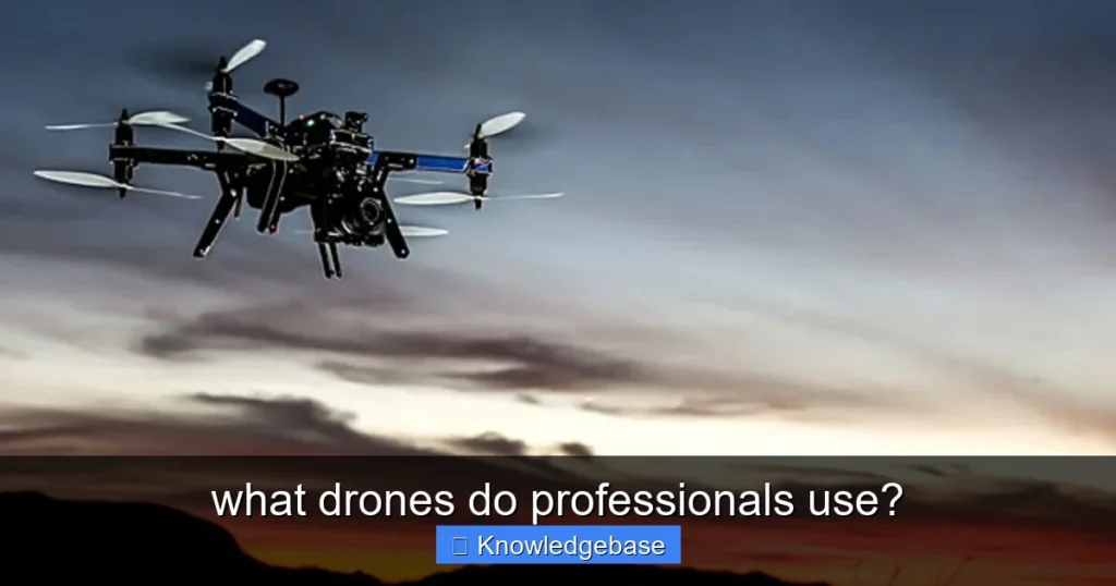 Featured image for what drones do professionals use?