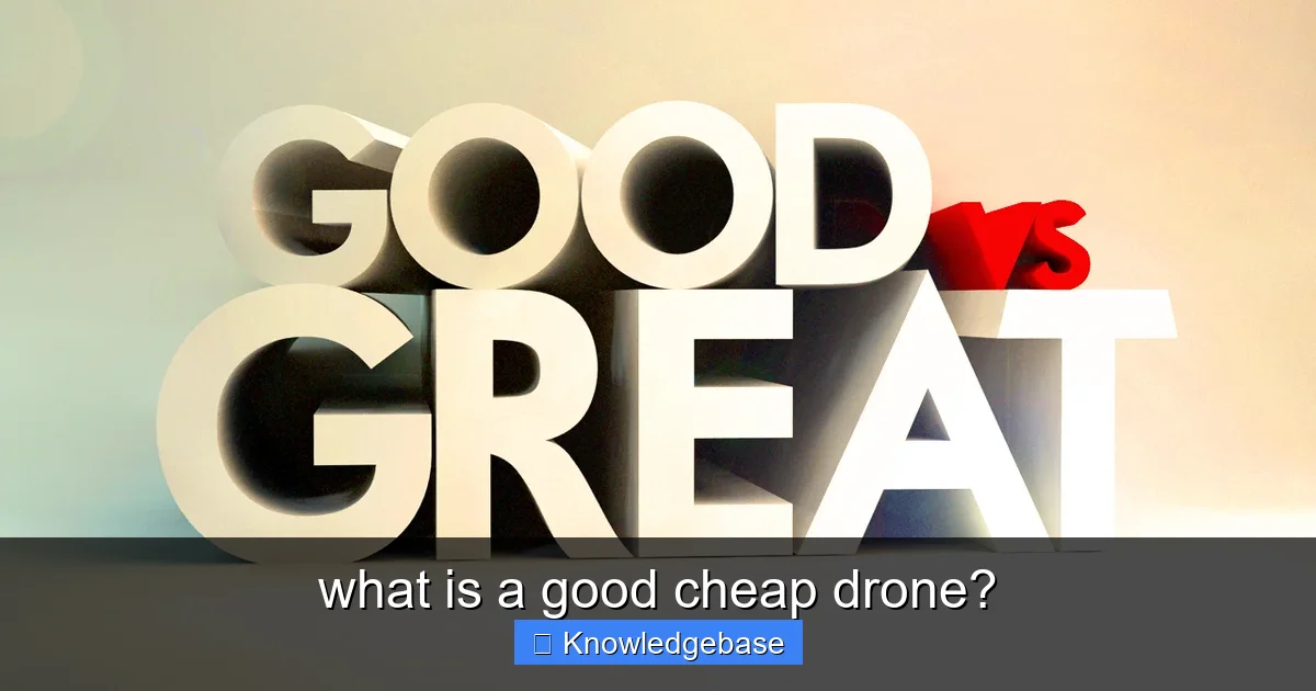 Featured image for what is a good cheap drone?