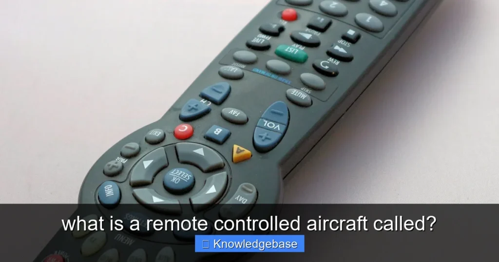 Featured image for what is a remote controlled aircraft called?