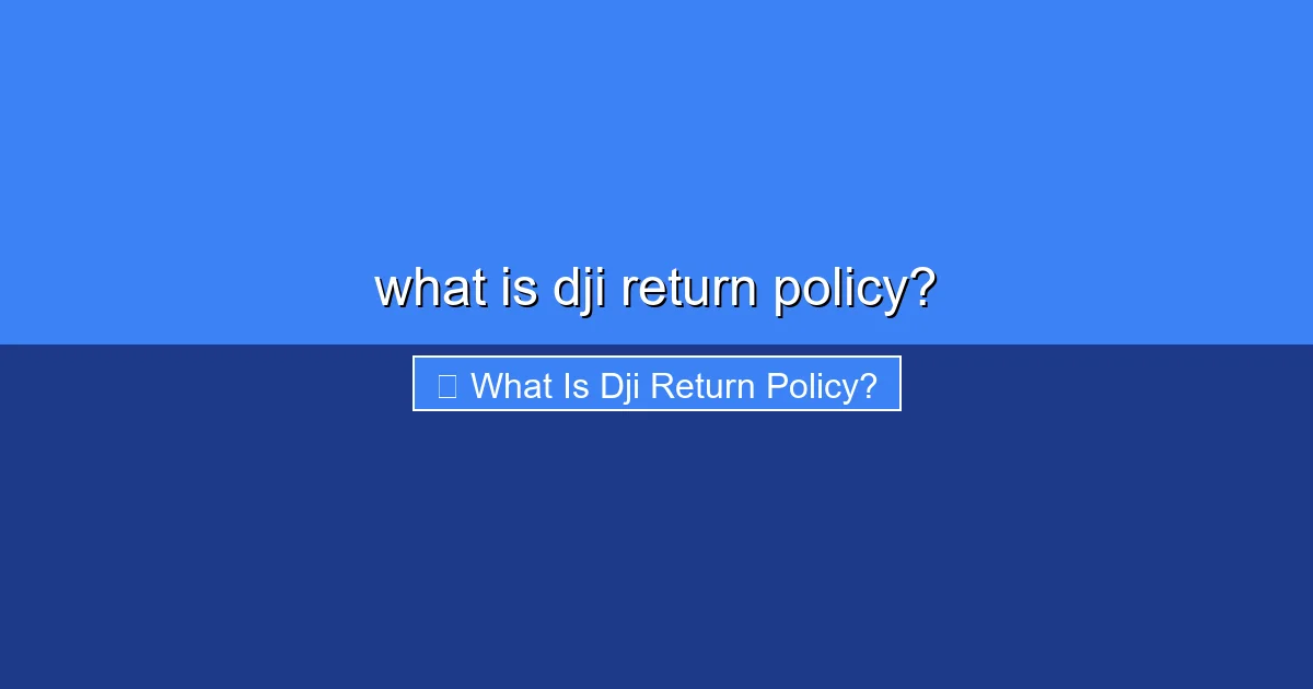 Featured image for what is dji return policy?
