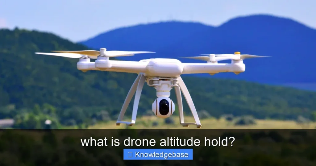Featured image for what is drone altitude hold?