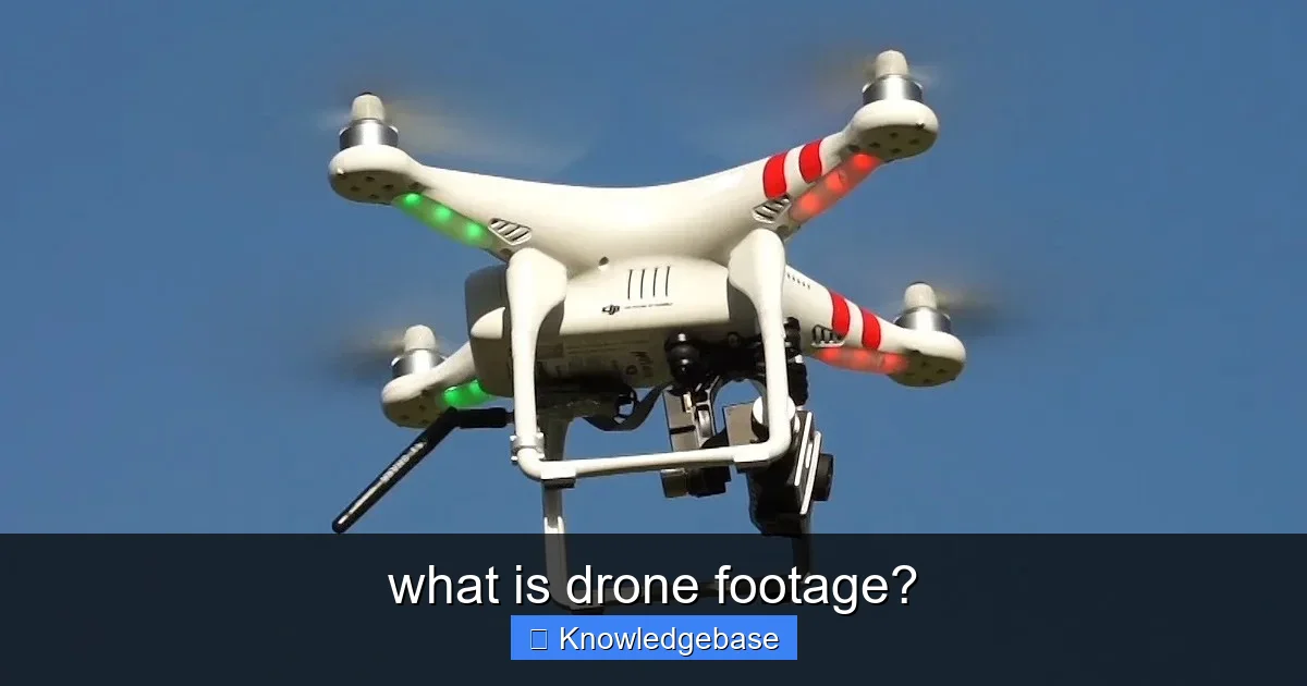 Featured image for what is drone footage?