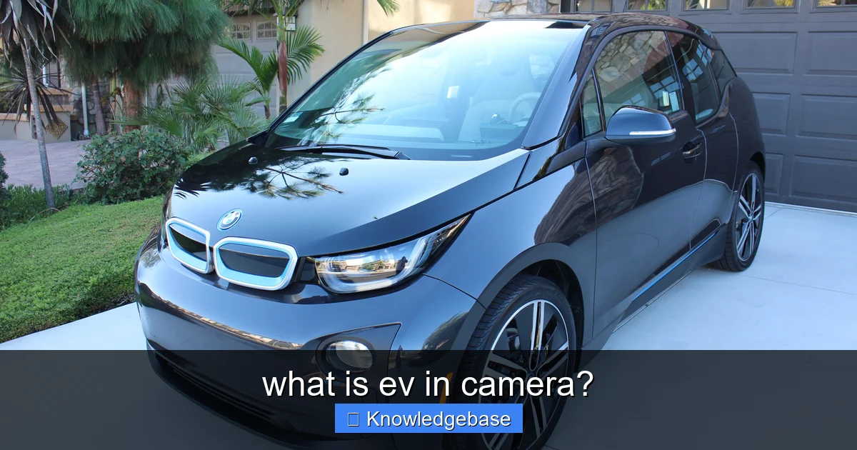 Featured image for what is ev in camera?