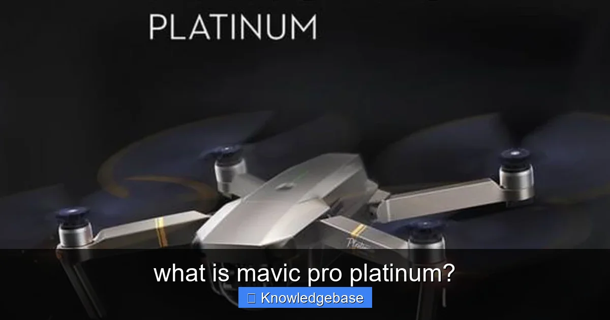 Featured image for what is mavic pro platinum?