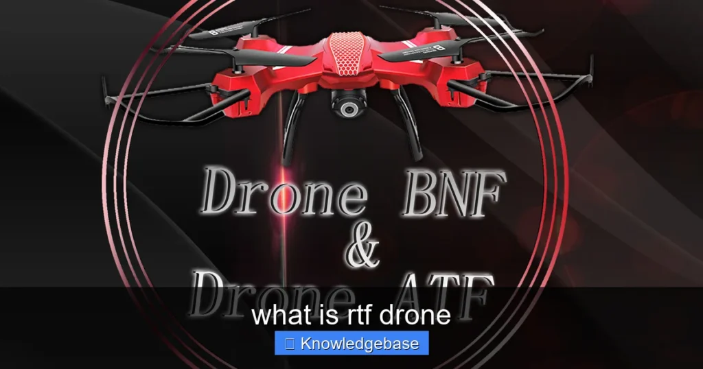 Featured image for what is rtf drone