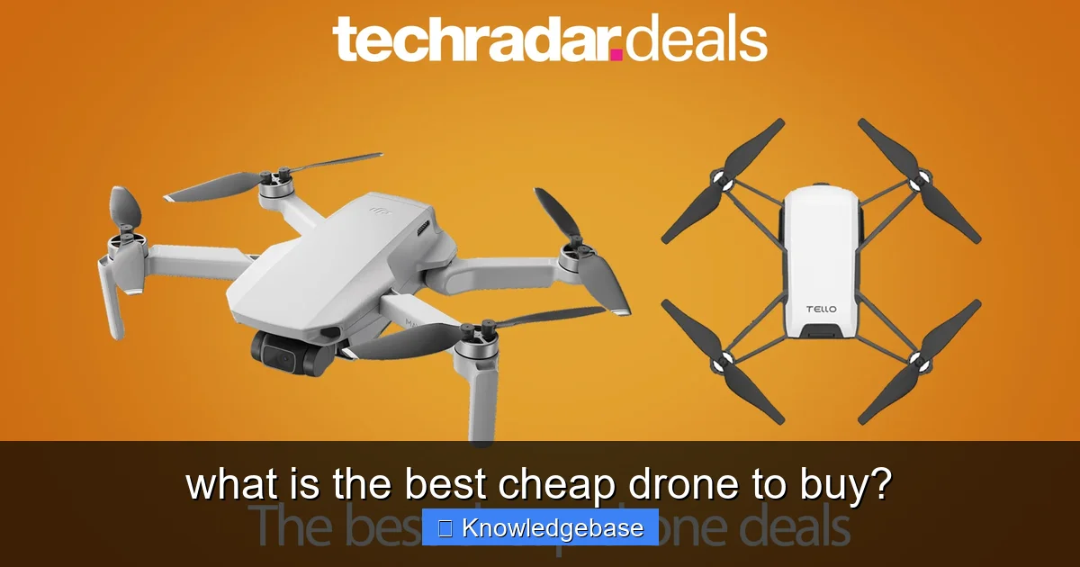 Featured image for what is the best cheap drone to buy?