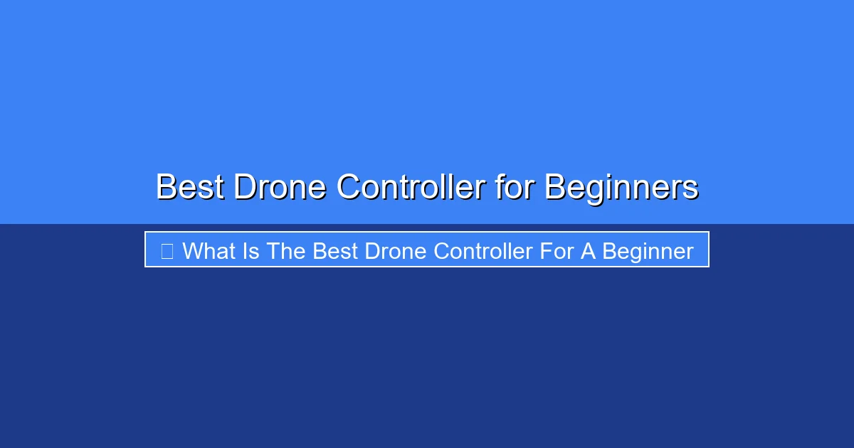 Featured image for Best Drone Controller for Beginners