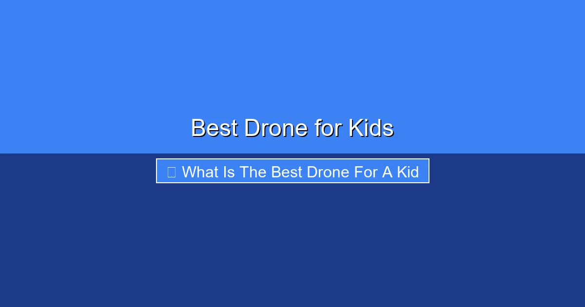 Featured image for Best Drone for Kids