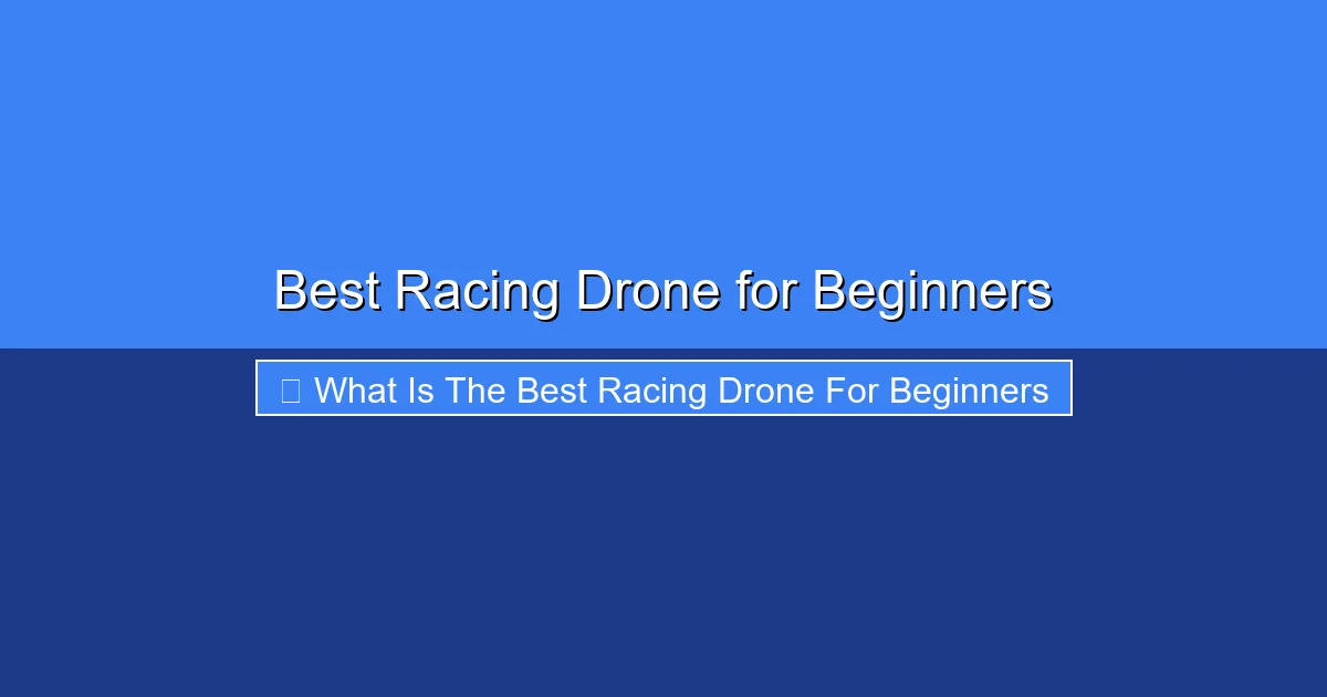 Featured image for Best Racing Drone for Beginners