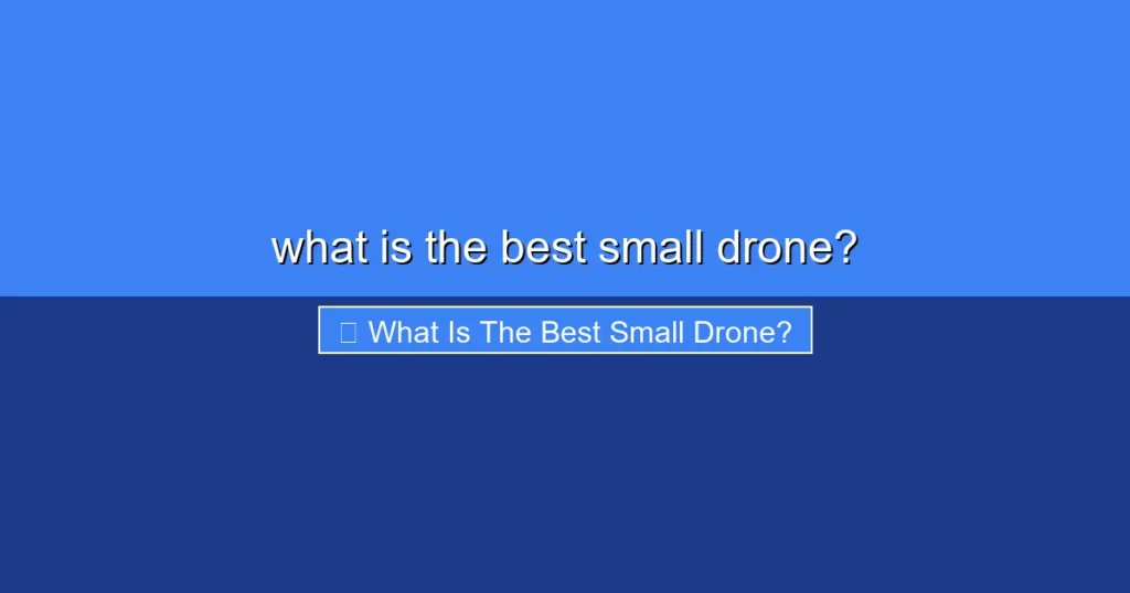 Featured image for what is the best small drone?