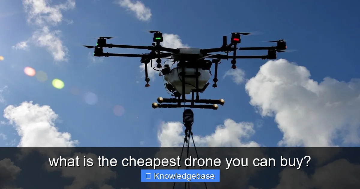 Featured image for what is the cheapest drone you can buy?